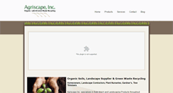 Desktop Screenshot of agriscapesoils.com